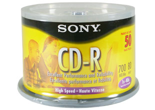 Sony CD-R 80 Minuti 700MB - 48x Velocità, Grigio, Confezione Jewel Case - Foto 4